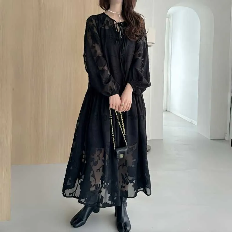 Sweet Spring Dress: Ruffle Hem Long Sleeve Mini Dress - Flowy Lantern  Sleeves, Loose Fit, Two Chic Colors, Perfect for Spring & Summer! from  Dhgate Womens Tanks & Camis - price 46.91