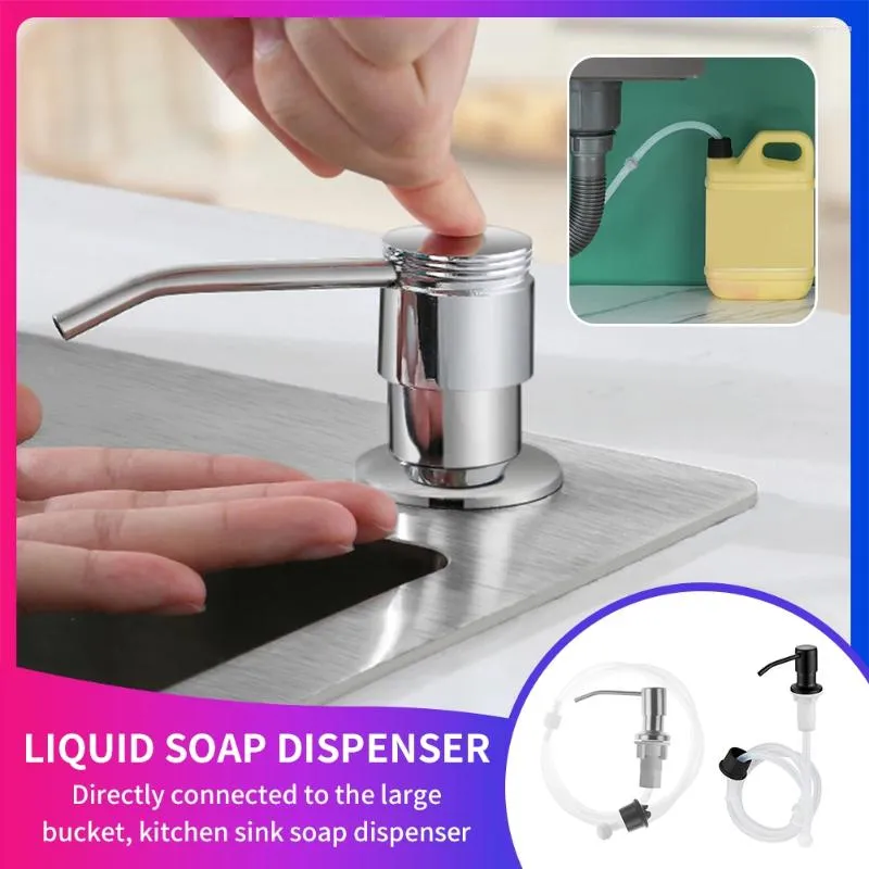 Dispensatore di sapone liquido Lavello da cucina con estensione del kit tubo detersivo lozione per il bagno