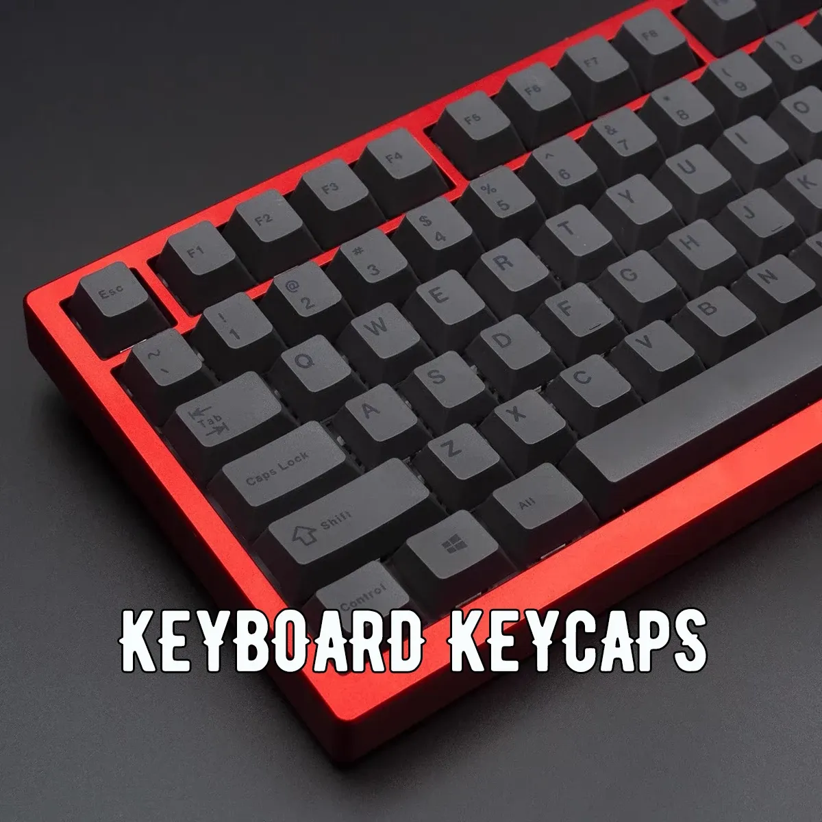 Accessories GMK Darkness PBT Keycaps 130 Keys Minimalist Custom Cherry Profile Keycaps for Mechanical Keyboard Sublimation Keyboard Keycap