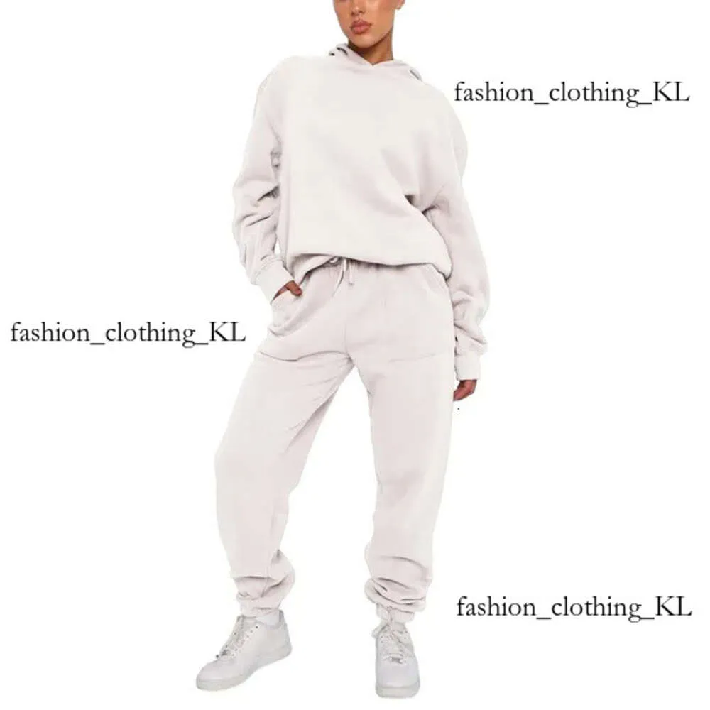 Off Whiteshoes Hoodiesuit Designer Femmes blanches Deux pièces Pantalon à capuche femelle Pantalon avec sweats-shirts Dames lâches 146 White Foxx Hoodiesuit