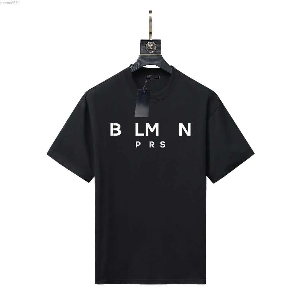 Męski projekt designerski t koszule moda czarny biały krótki rękaw luksusowy wzór litery T-shirt Rozmiar XS-4XL#LJS777