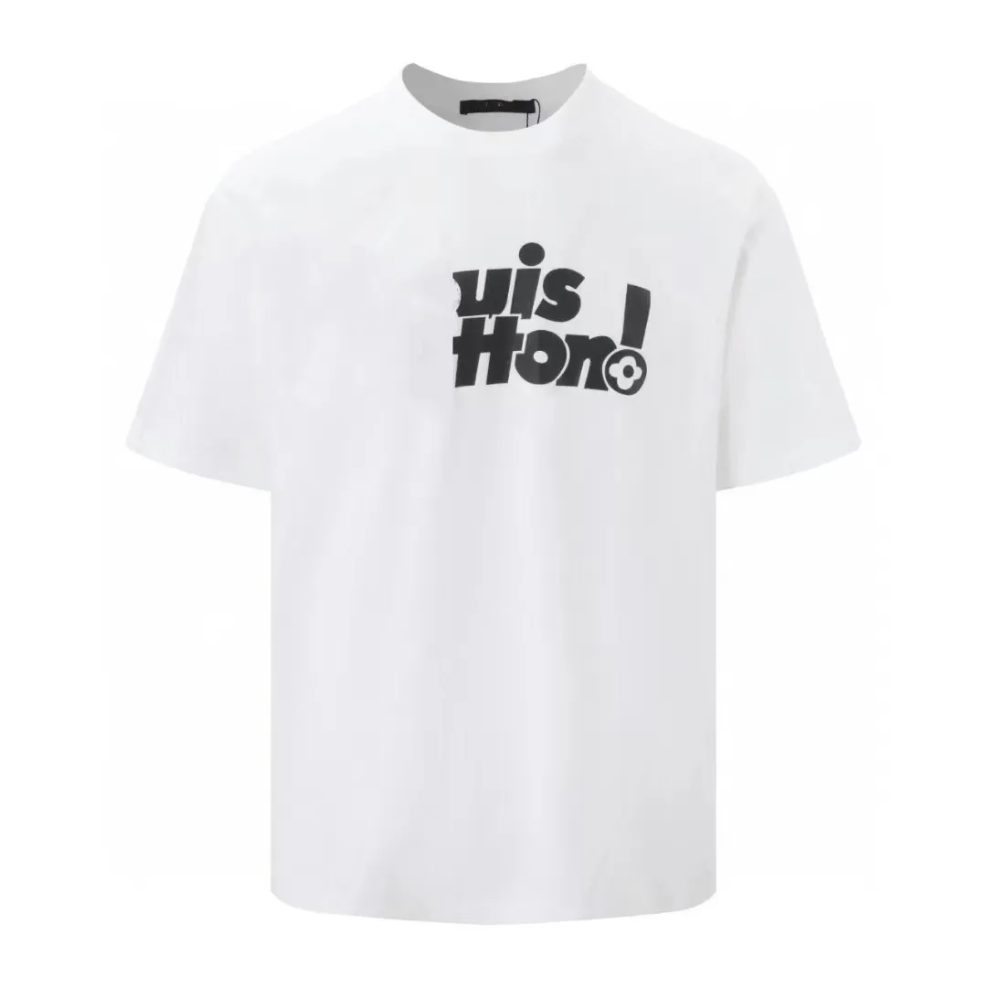 t-shirts blancs noirs pour hommes femmes créateurs de tee tshirt vêtements de luxe mode décontractée