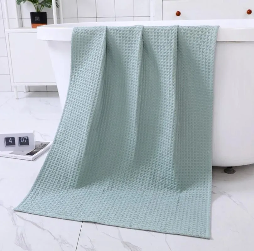 Zestawy pościeli ręczniki wewnętrzne łazienka w łazience stały kolor biały frotte myjka podróżna ręczniki sportowe