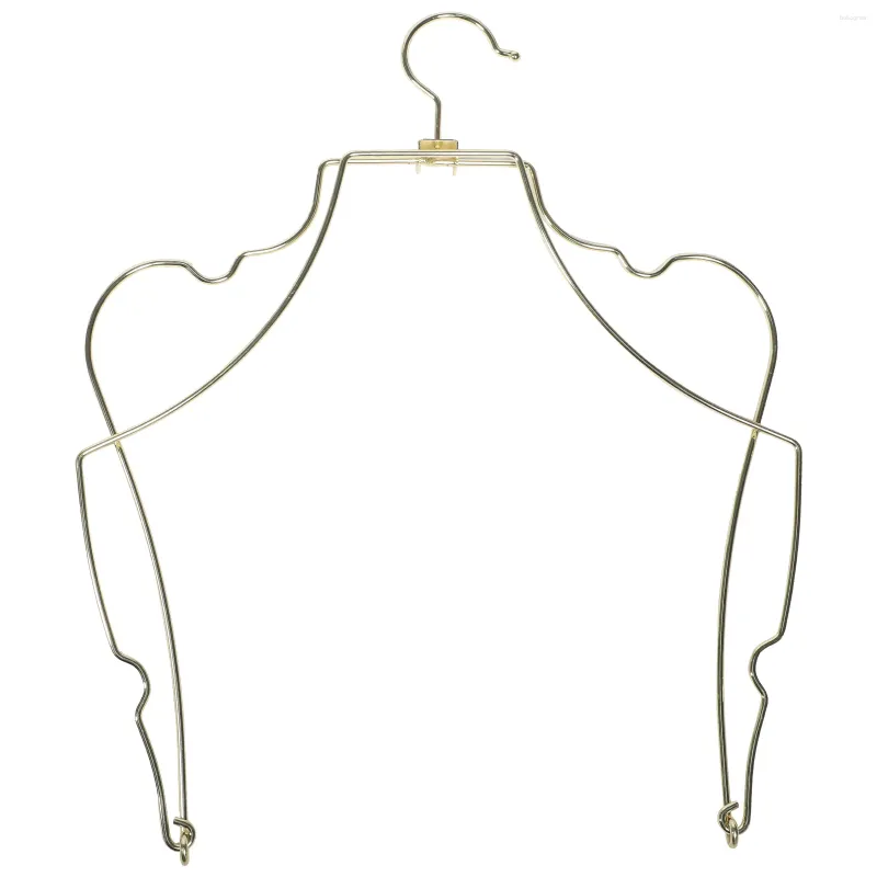 Hängare Metal Foldbar Swimsuit Rack Silhouette Shape Hanger Clothes Badkläder Display