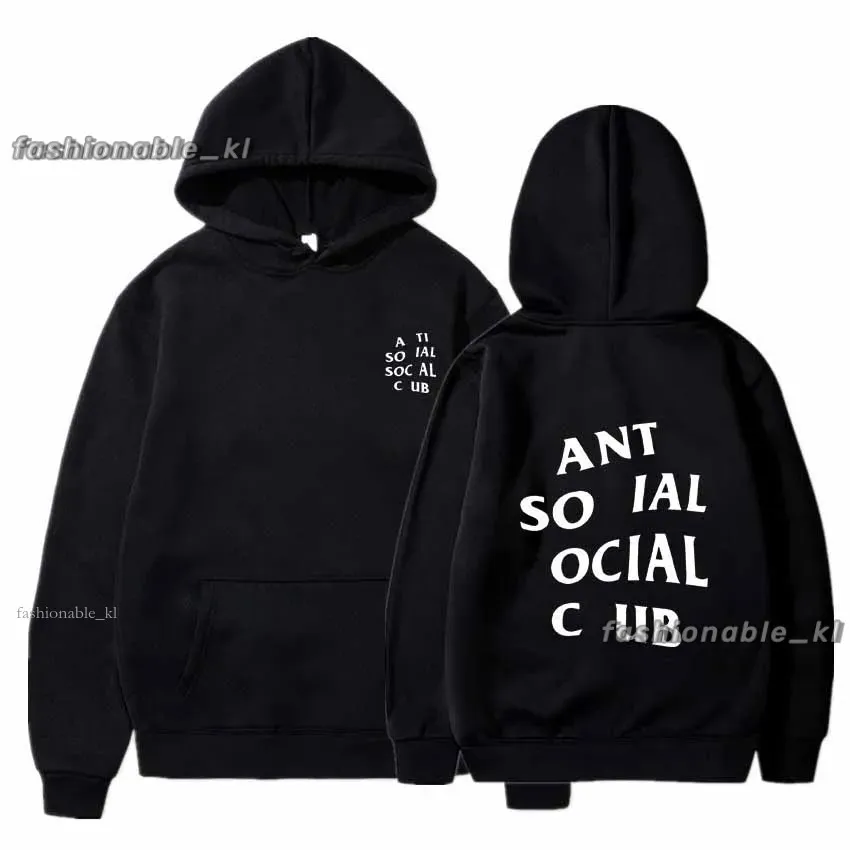 Anti Social Hoodie Trendy Anti Social Designer Hoodie Men Fashion Streetwear High Quality Mens Winter High Street Hoody Women Jumper T Shirts Hooded