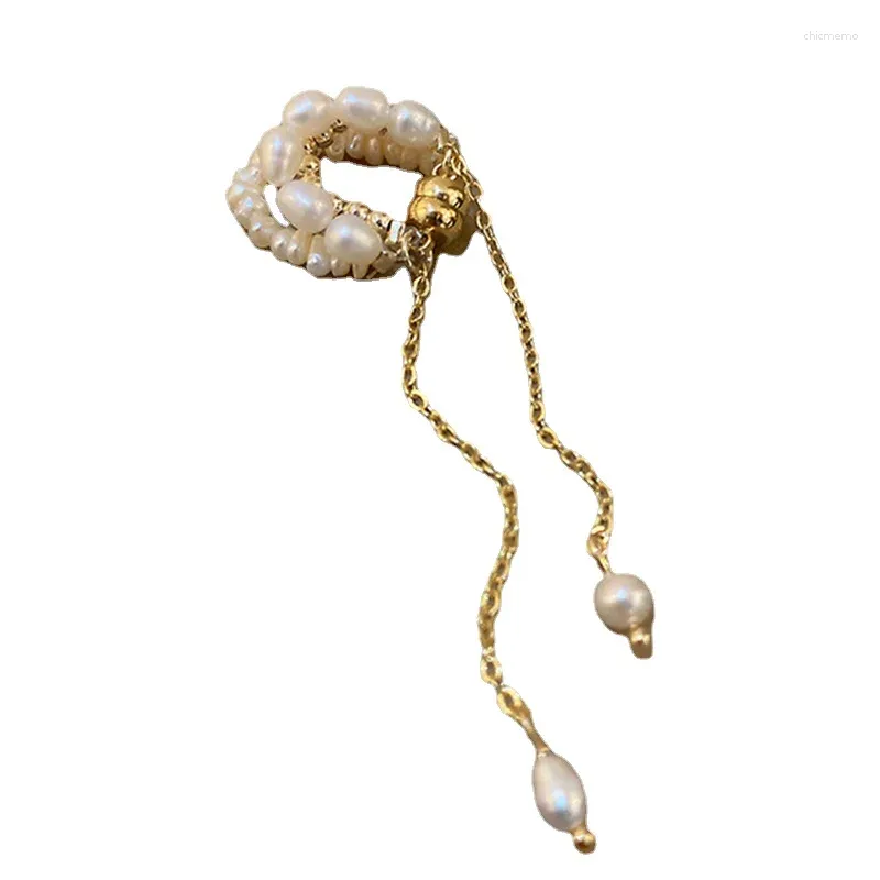 Orecchini schienali Luxury Pearl Magnet Clip Clip For Women Leached Metal senza perforare regali