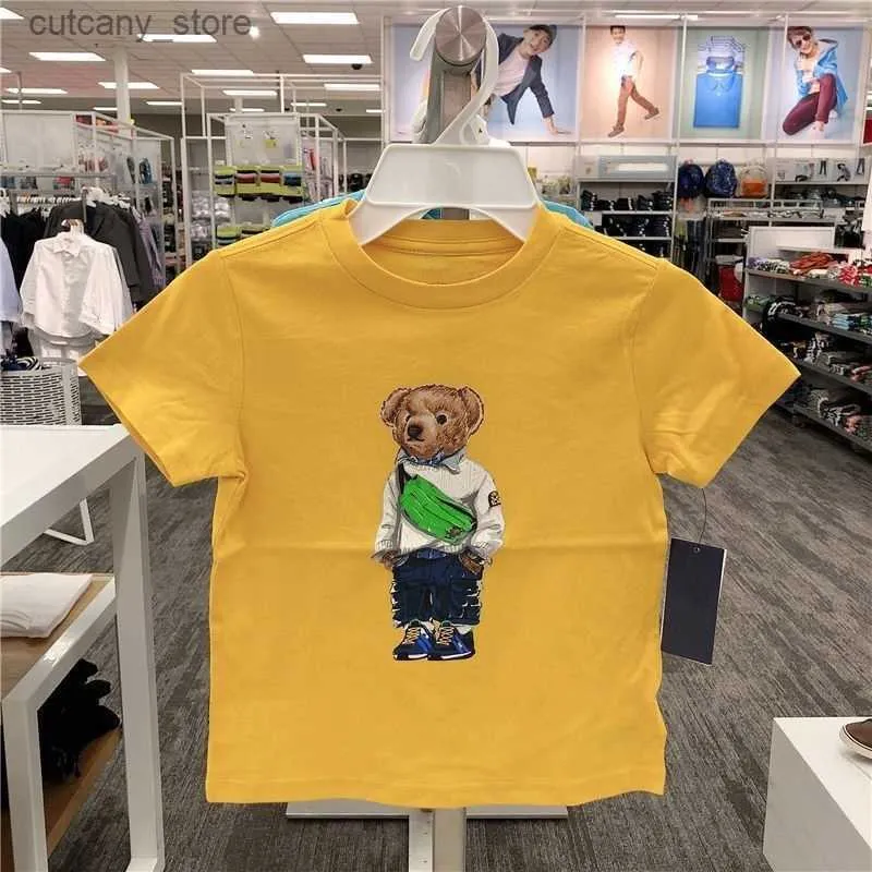 Футболки детские футболки для мальчиков девочки Polos футболка Toddr Children