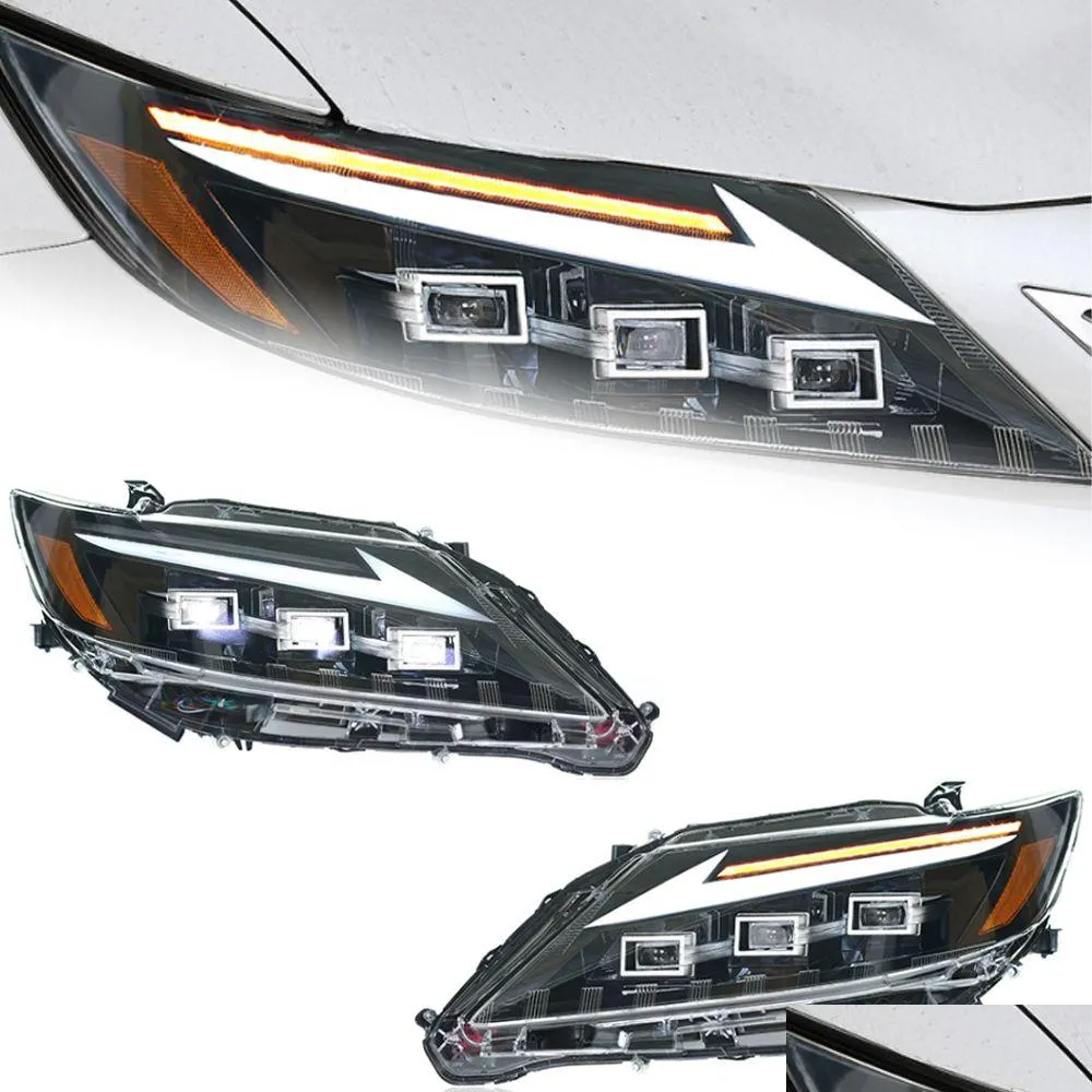 Zespół lampki LED Lampa LED do Lexus ES200 2013-2014 ES300 Reflektory DRL Sygnał Sygnał Sygnał Fl Dostawa Dostawa Motocykl OT4PF