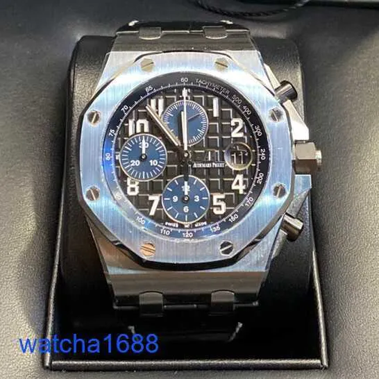 Celebrity AP Wrist Watch Mens Royal Oak Offshore Automatique mécanique Sports Sports Luxury Watch 42mm 26470st.OO.A028CR.01