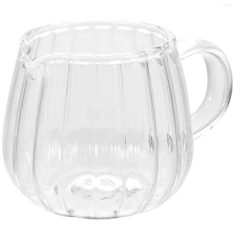 Dijksiesets Sauscontainers Melk Cup Kruik Giet Pitcher Coffee Creamer Jar Spout Carton Holder Glass koelkast