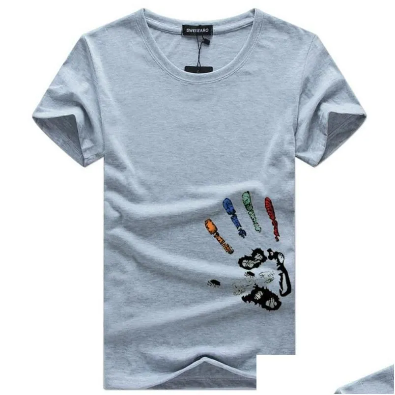 T-shirts masculins pour hommes plus taille 5xl tee-shirt d'été