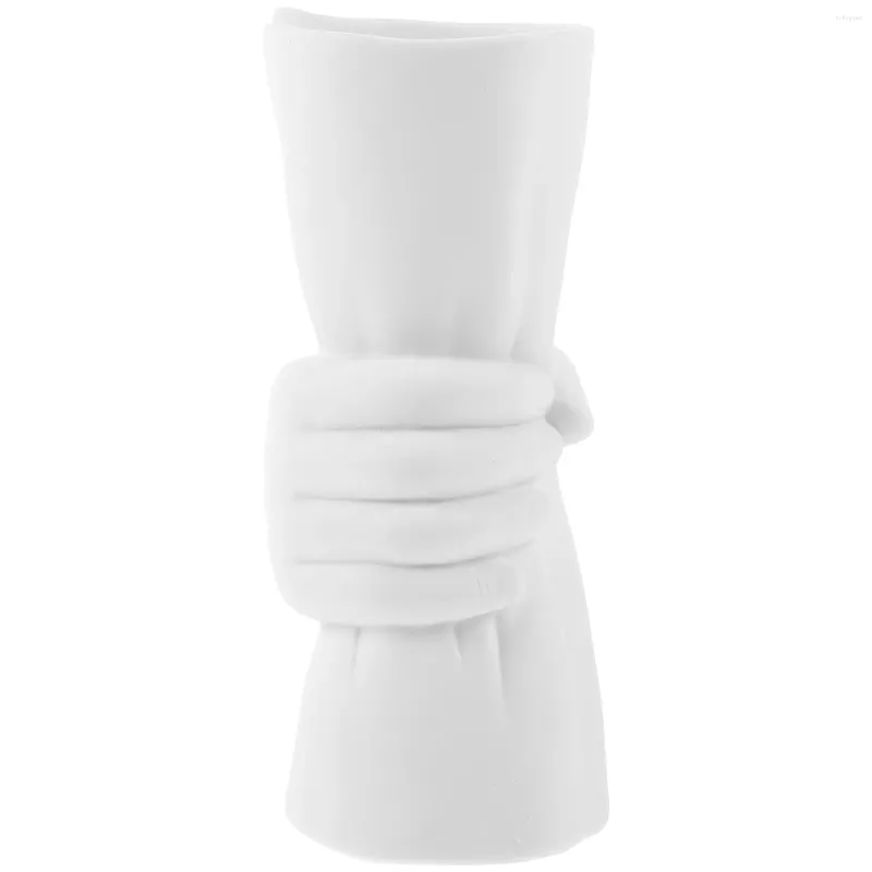 Vasen Regal Dekor Akzente Blume arrangieren Vase dekorative Ornamente kleine Keramikkeramik Neutral Home Bauernhaus Tisch Mittelstücke