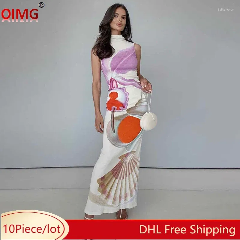 chinese dress ladies Lotty Linen Maxi Dress main image 1