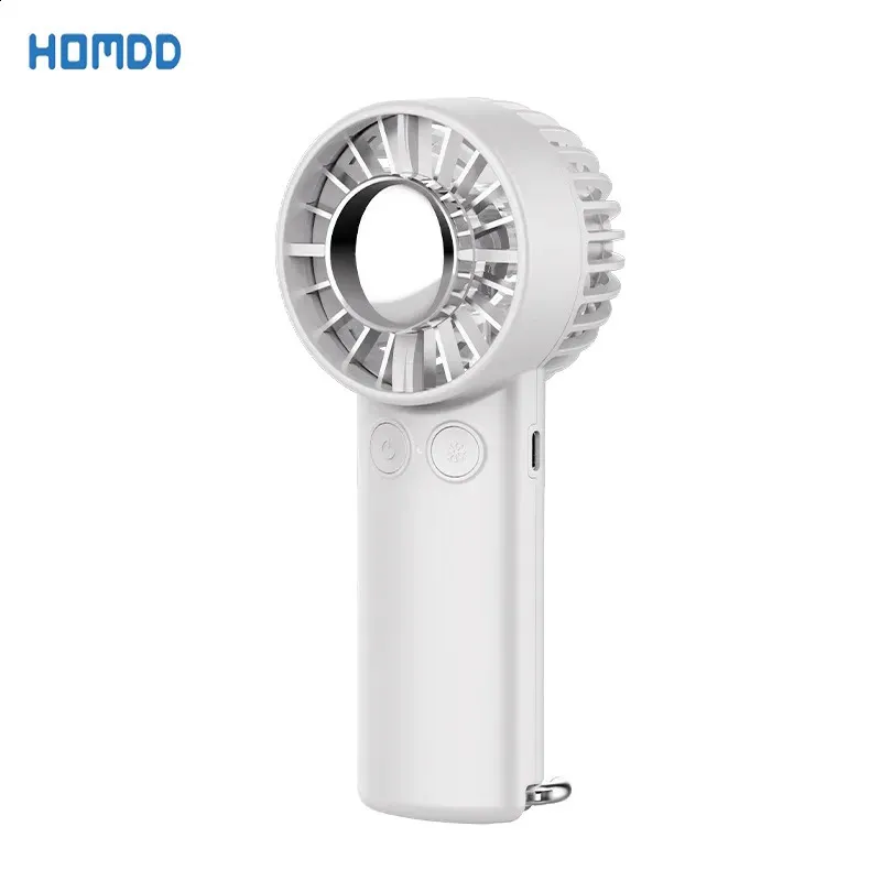 Mini Fan Portable Handheld Ice Pack Semiconductor Cooling Fan Astronaut USB Charging High Wind Desktop Outdoor Bladeless Fan 240403