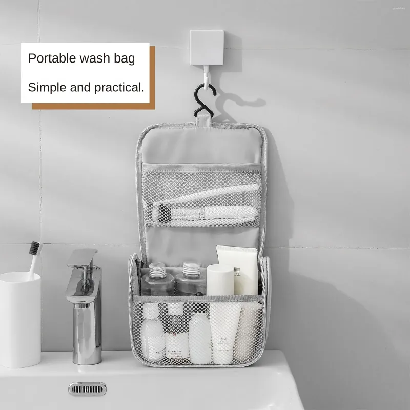 Storage Bags Travel Toiletry Bag Hook-type Cosmetic Waterproof Skincare Cross-border Wholesale.