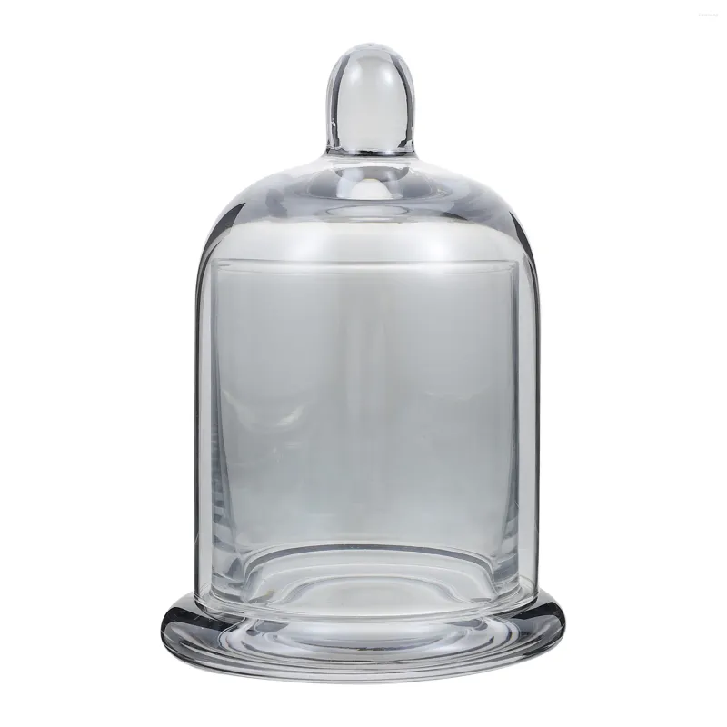 Candlers Glass Bell Jar Cup Household Wedding Decorative Conteners Bouchles Bottle Dôme