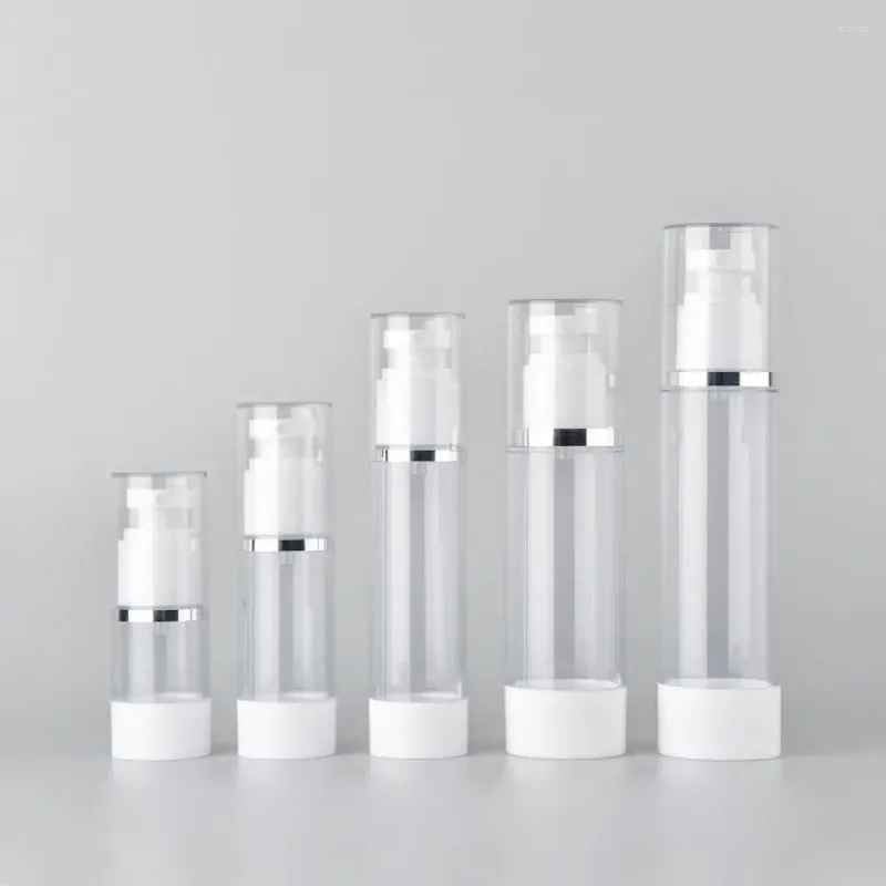 Storage Bottles Portable Travel Spray Lotion Vacuum Pump Facial Cream Airless Container Cosmetics Sub-Bottling