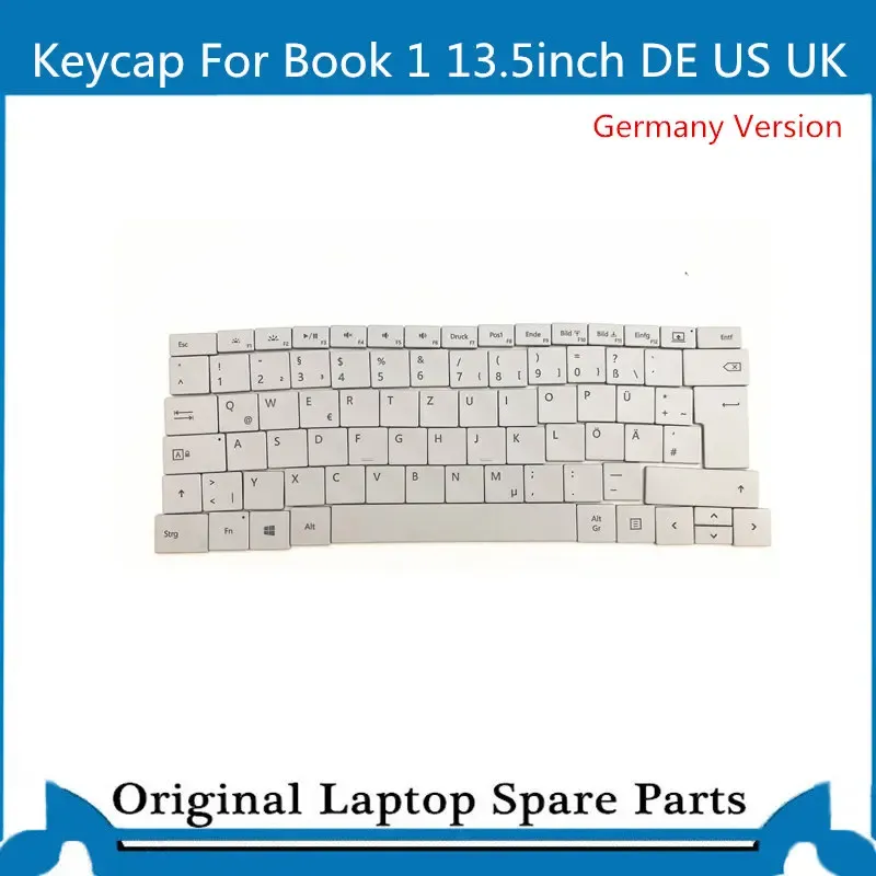 Caps Replacement 1704 1705 Germany Keyboard Key Cap for Surface Book 1 13.5inch Keycap DE Standard