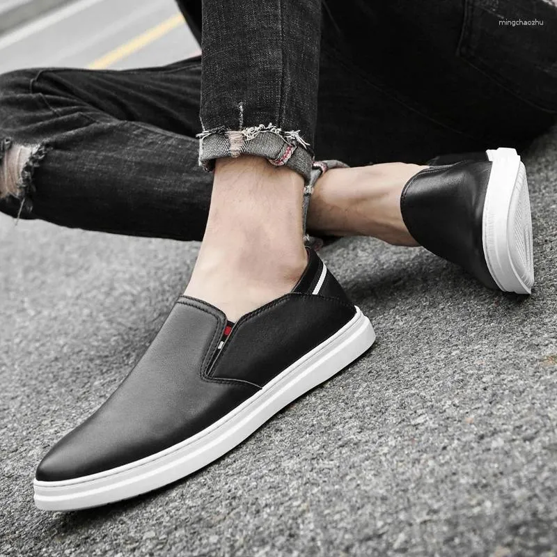 Zapatos casuales de diseño de diseño de diseño de verano de verano 2024 calzado masculino mocasín genuino para hombres