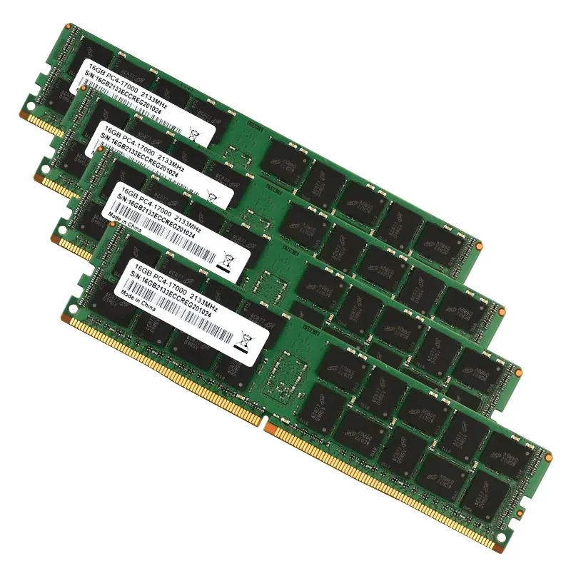 RAMS DDR4 4 Go 8 Go 16 Go 32 Go Mémoire de serveur Reg ECC 2133 2400 2666MHz Prise en charge X99 LGA 20113