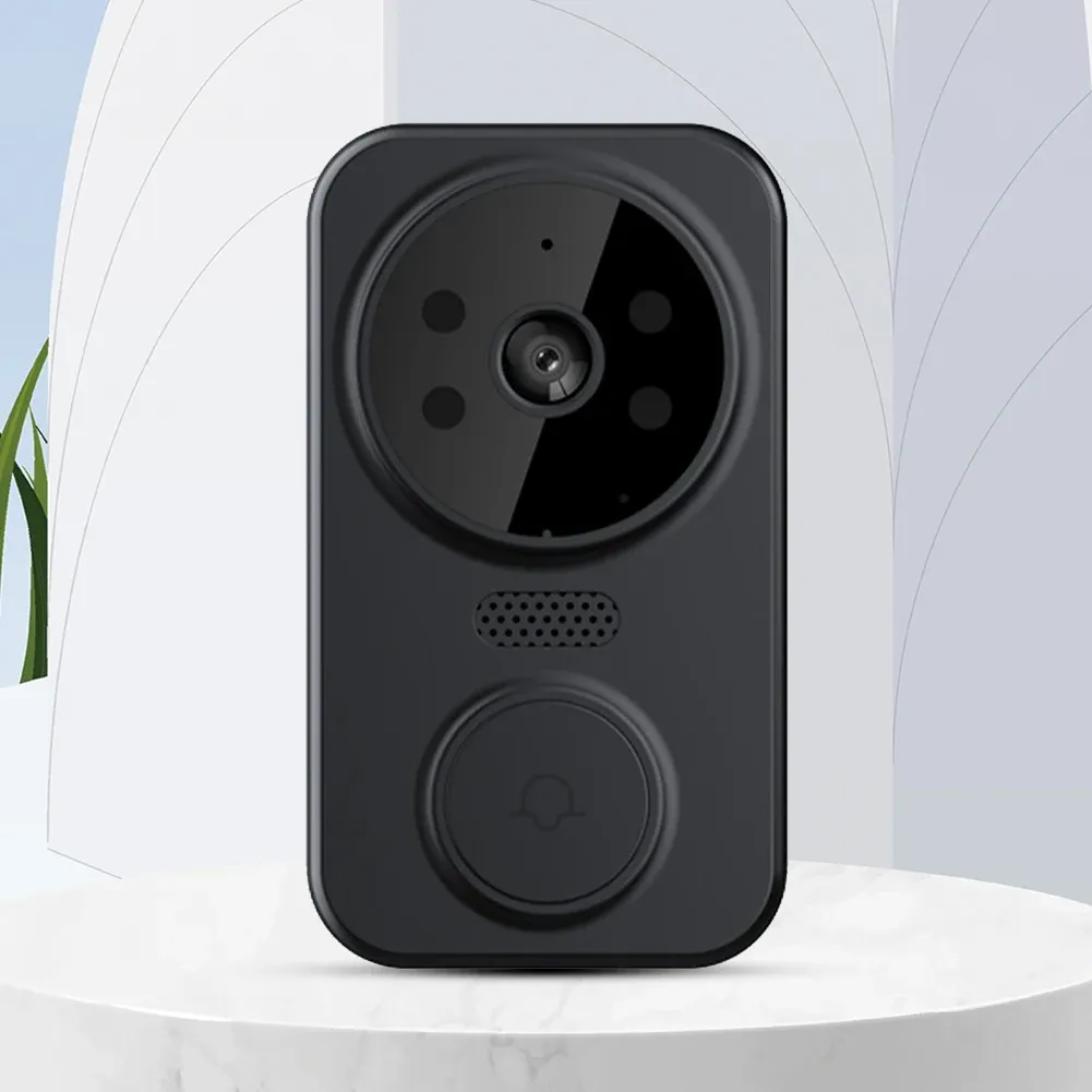 Dörrklockor Intelligent Visual Doorbell HD Camera Wireless WiFi Doorbell Camera Night Vision App Control For House Apartment Office Hospital