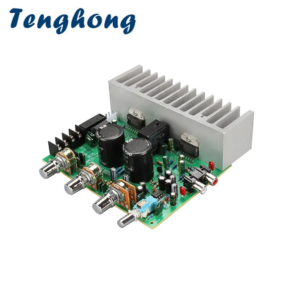 Amplifier Tenghong TDA7294 Amplifier Audio Board AMP 100W*2 High Power 2.0 Channel Amplificador Sound Speaker Home Audio Diy