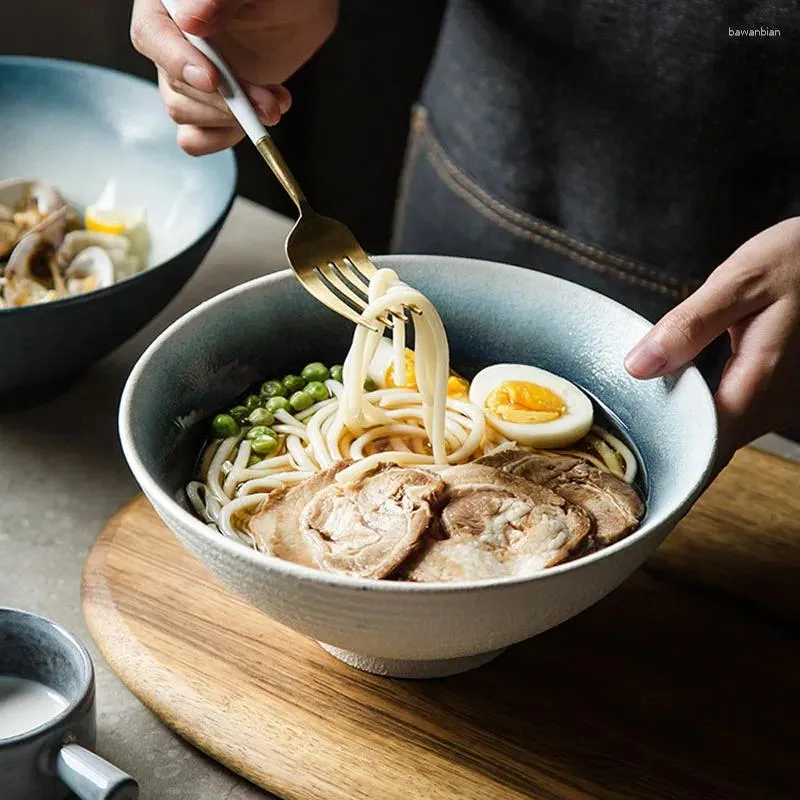 Miski guopin japońskie ramen miska ceramiczna pojedyncza sałatka z makaron