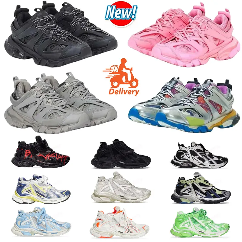 2024 NOUVEAU TOP RUNNER 7.0 Chaussures habillées graffiti orange noir Bourgogne en cuir clair violet néon blanc marque féminine femme coureurs baskets entraîneurs