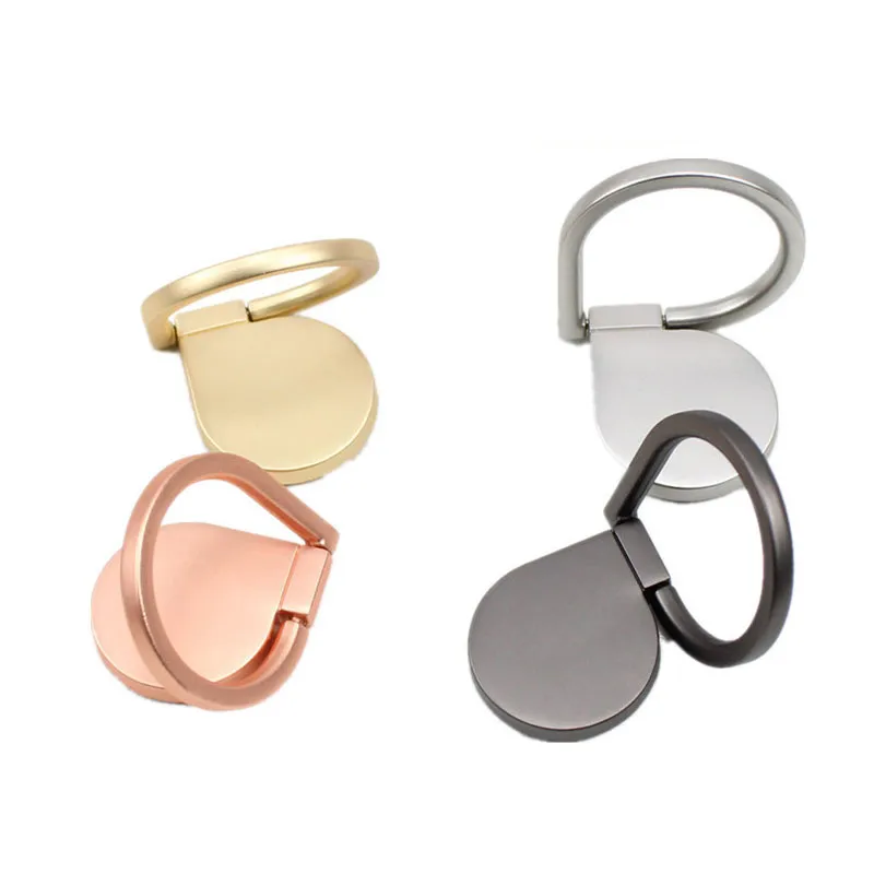 360 Rotation Metal Ring Phone Holder New Style Magnetic Cell Phone Mounts For iPhone X 11 12 13 14 15 Pro Max Universal All Cellphone With Package