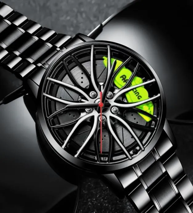 Men039s Montre automatique Mouvement Hollow Wheel étanche imperméable Mélange de montres non mécaniques 20214748969