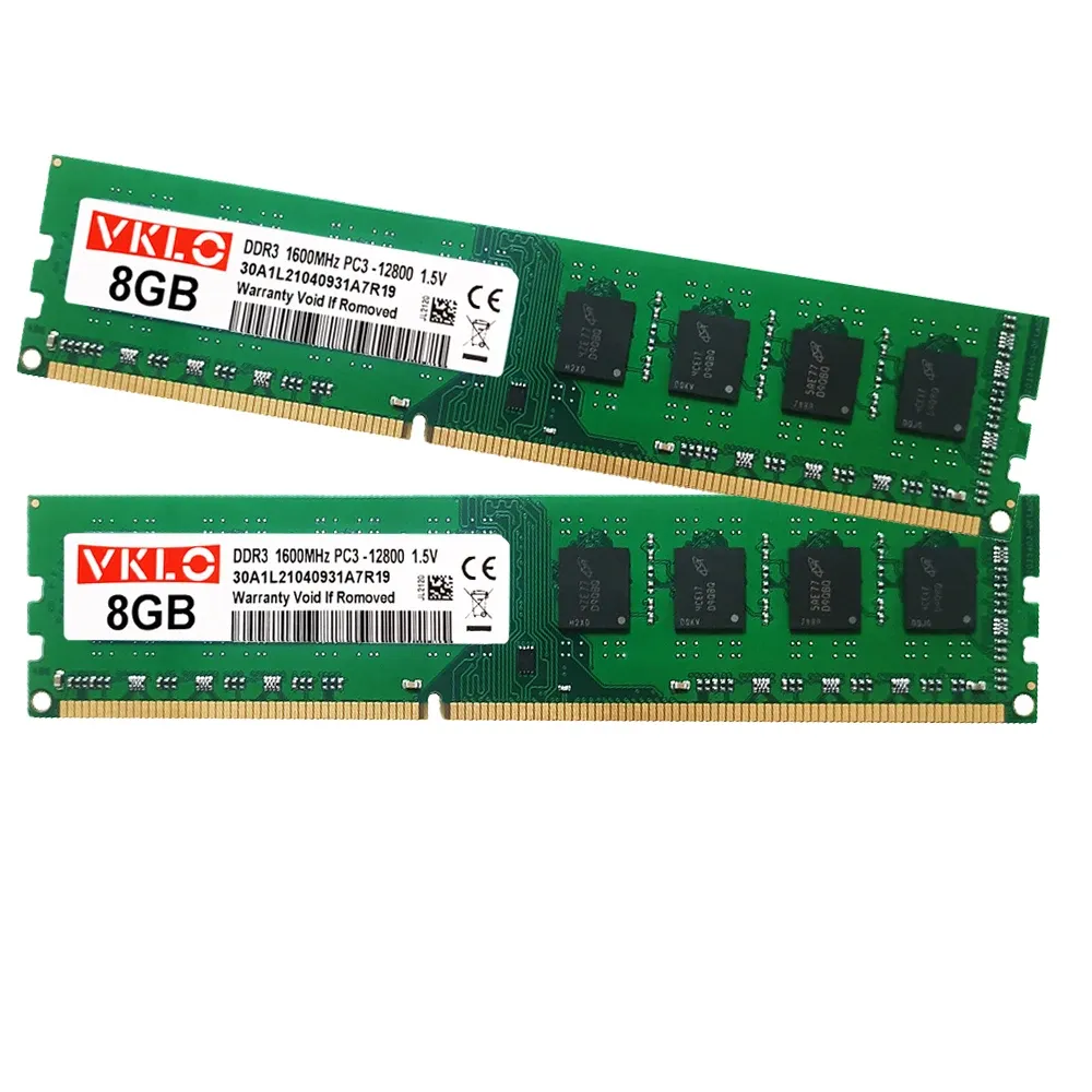 Rams 10x4GB 10x8GB 1333MHz 1600MHz 1866MHz Masaüstü Bellek DDR3 RAM PC310600 PC312800 PC314900 240pins NonECC Safsız Dimm RAM