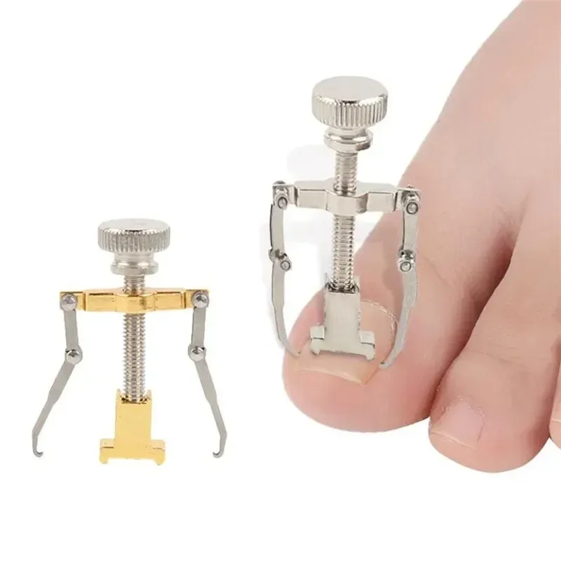 Ingrown Toenail Corrector Pedicure Toenail Fixer Foot Nail Care Orthotic rostfritt stålbehandling Onyxis Bunion Korrigeringsverktyg