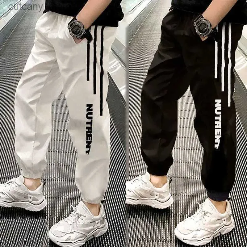 Pantaloni per ragazzi ragazzi estivi pantaloni anti-zanzare pantaloni ragazzi pantaloni sottili nuovi bambini estate asciugatura rapida pantaloni sportivi pantaloni 4-14 y l46