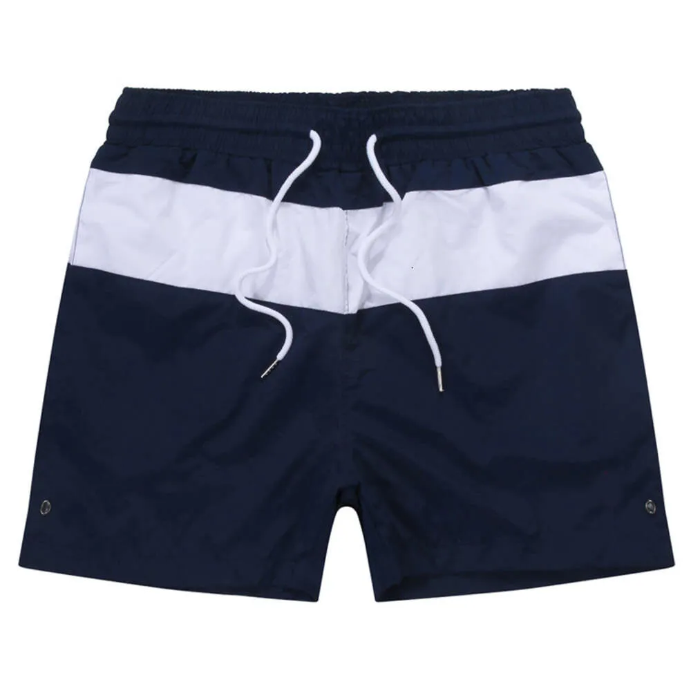 American Casual Szybkie spodnie, blokowanie kolorów sportowych 3-częściowych szortów plażowych, męskie odzież 56