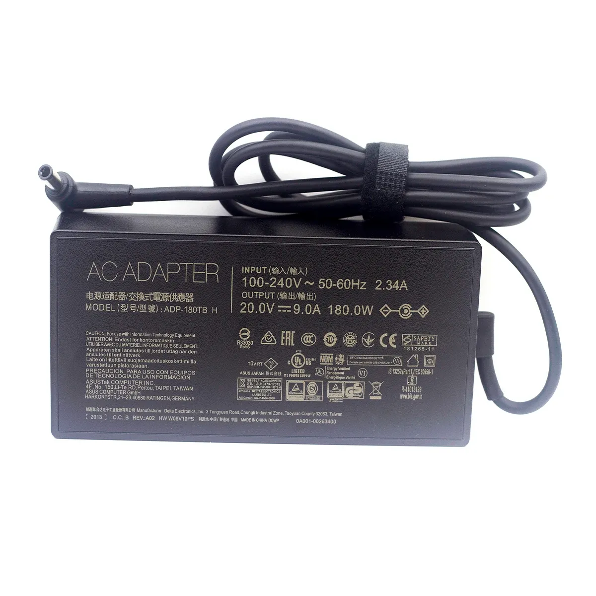 Nobi 20V 9.0A 180W ADP180TB H Laptop Ac Dc Adapter Kddy008b Power