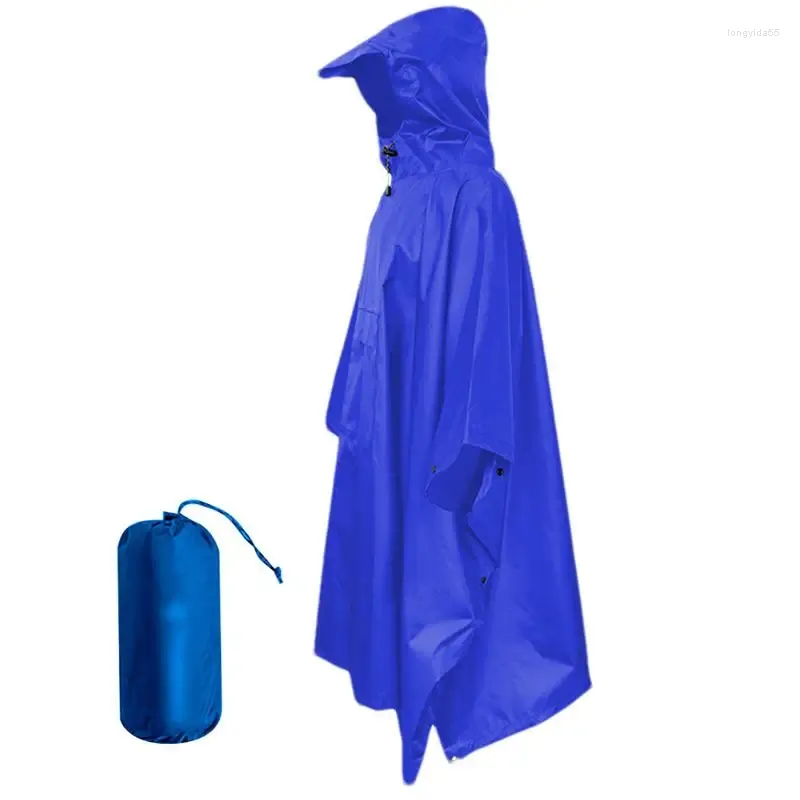 Ranquers imperméable Veste imperméable Poncho Poncho Imperméable Portable Vérinères de pluie pour le camping Camping Commu au roulement à l'extérieur Randonnée