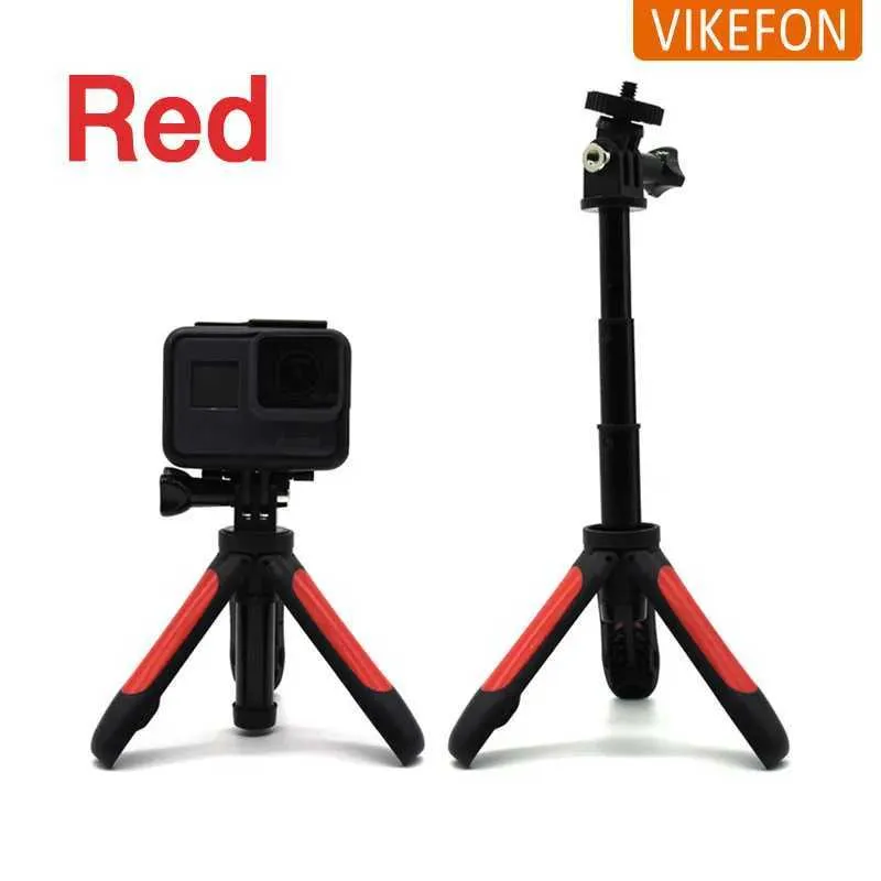 Handheld selfie stick portable outdoor shooting sports camera desktop tripod suitable for 10/11/12 maximum accessories Y241106