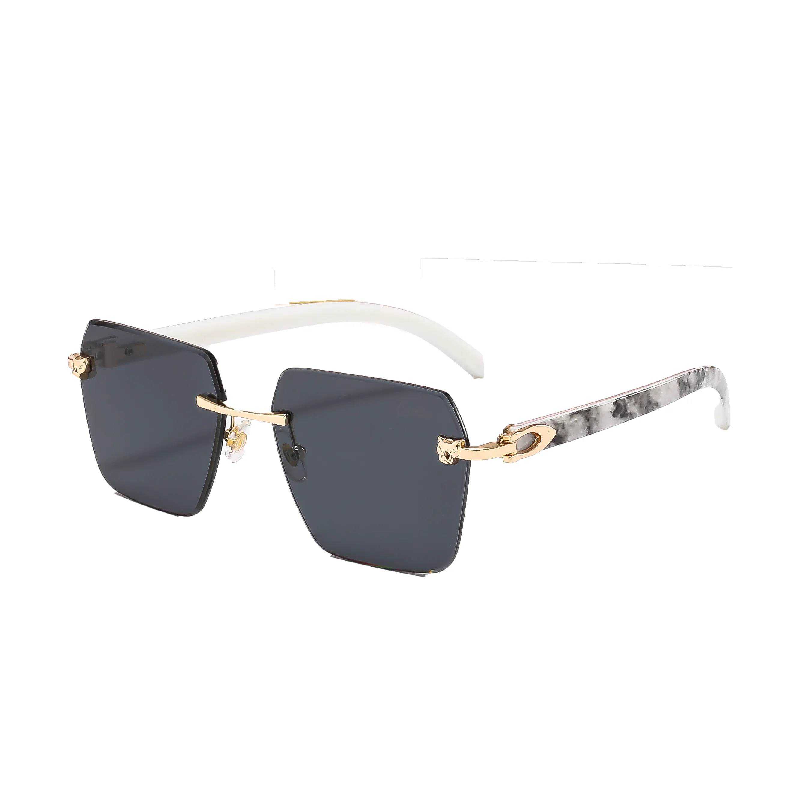 Occhiali Da Sole Moda FELRES Modello 5073 – Montatura Grande Quadrata, UV400, Per Uomo Donna - Foto 2