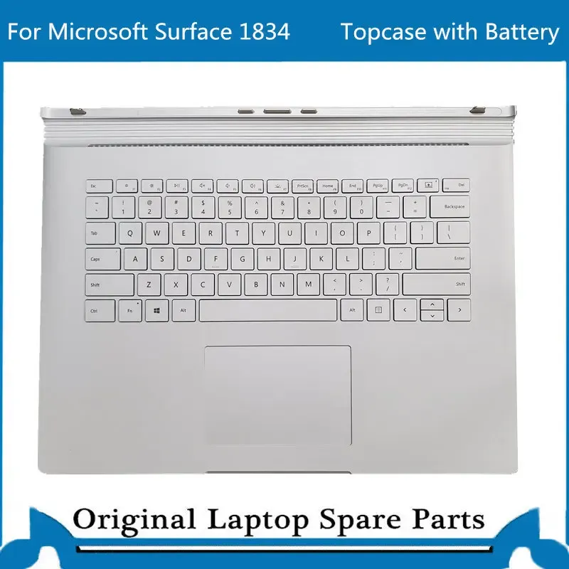Topcase di sostituzione delle carte con tastiera trackpad bottom Case per Surface Book 2 1834 13,5 pollici Layout USA