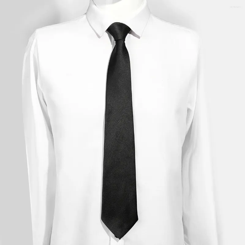 Bow Ties pour enfants à cravate école uniforme Polyester noir