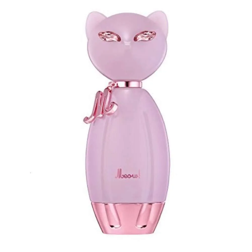 Perfumes de diseñador para hombres y mujeres Katy Perry Pink Cat Purple Charming Gat Premium Perfume Regalo para cumpleaños de vacaciones 100 ml