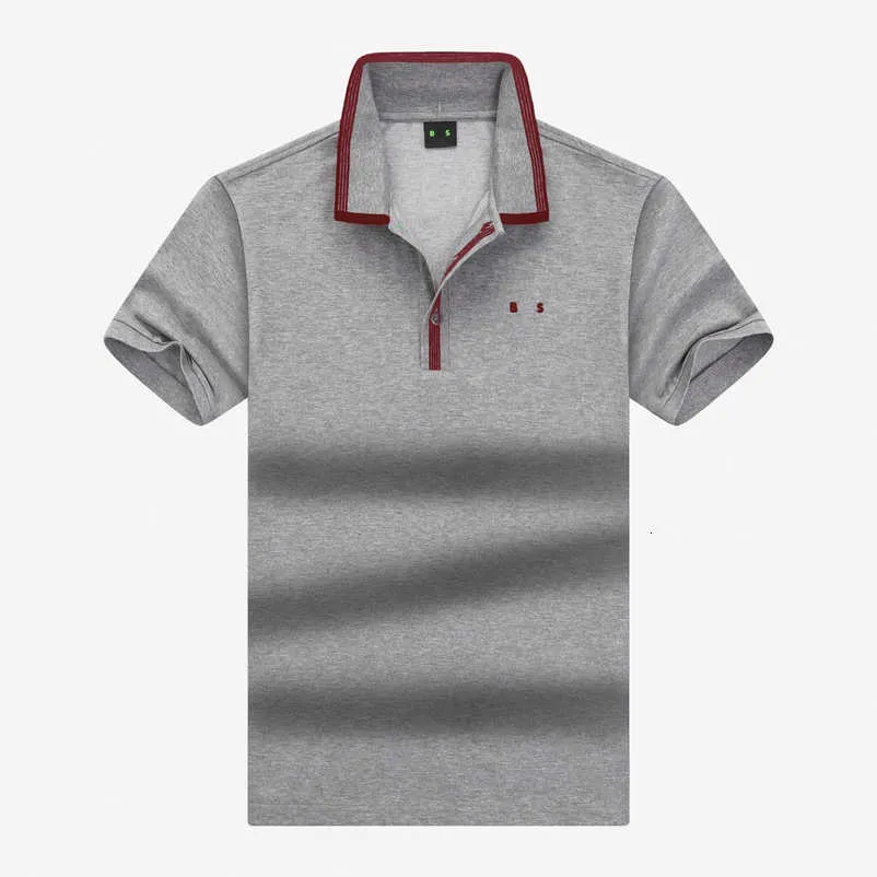 Bosss Polo Shirt Heren Polos T Shirts Designer Casual Business Golf T-Shirt Pure Cotton Short Sheeves T-Shirt USA High Street Fashion Brand Summer Top Clothing LPay