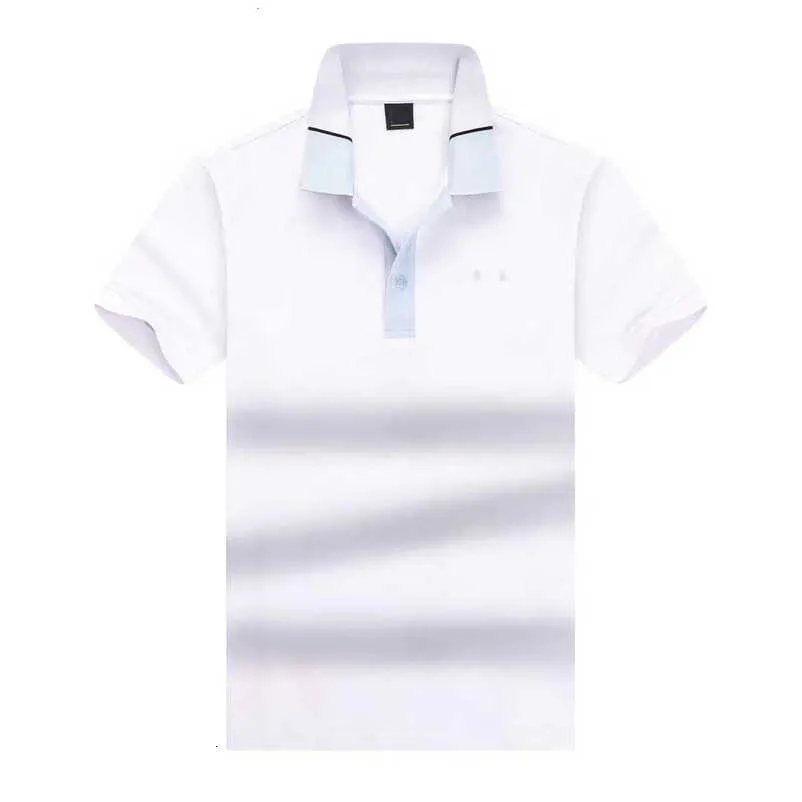 Boss Polo Mens Designer Polos T-shirts Business Casual Business Golf T-shirt Coton Pure Colon T-shirt 2024 Brand de mode Summer Top Clothes L124