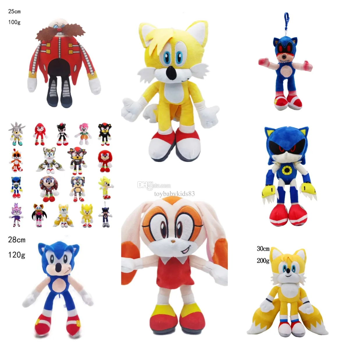 okropny pięć nocy w Freddy S Toy Sonic The Hedgehog Toy 30cm Spiny Plush Angry Sony Tarsnak Hedgehog Minion Plush Miękka zabawka Wokaloid Custom Plush Kerst Pluszowa zabawka dla chłopca