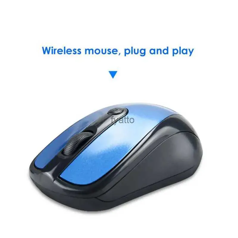 Mice Ergonomic optical computer mouse accessories 3100 wireless laptop gaming silent USB H240407