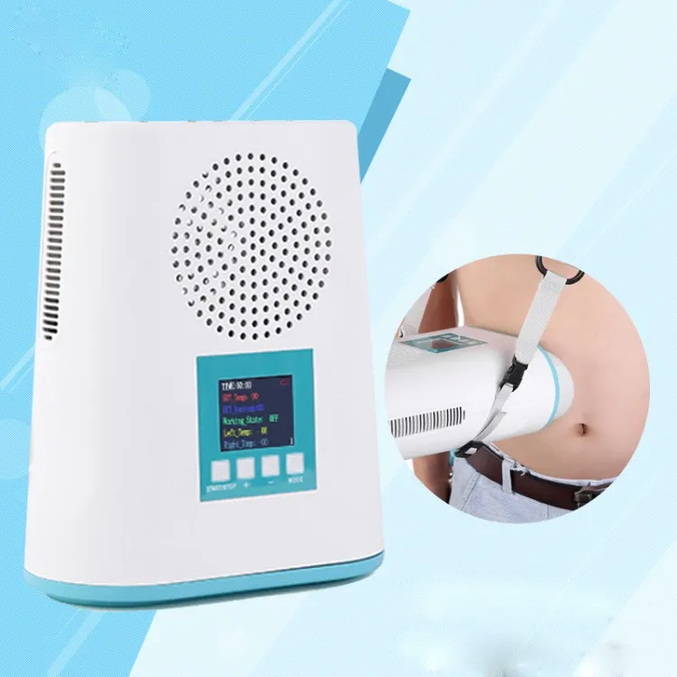 Annan skönhetsutrustning Portable Mini Cryolipolysis Fat Freezing Machine Vakuum Kroppsformning Cryoterapi Cryo Freeze Home Använd A02