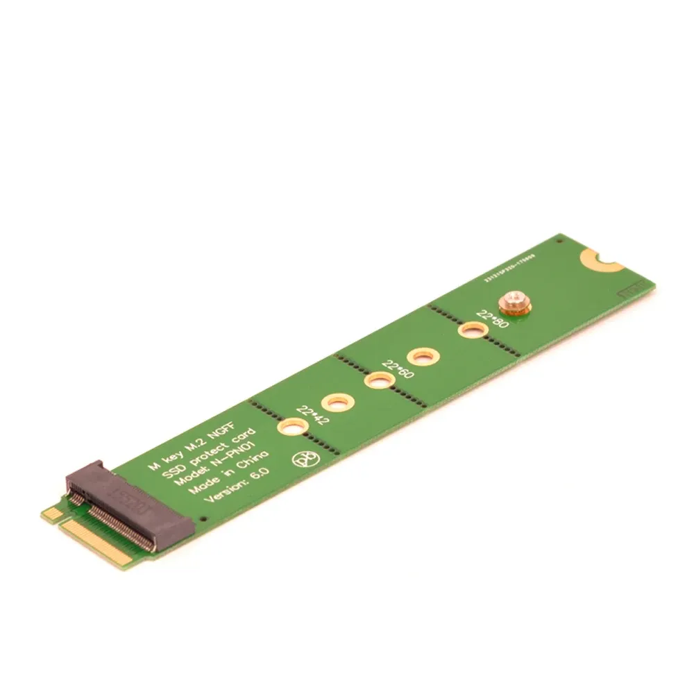 Cartes m clé NGFF Board extender m.2 ssd protéger l'outil de test de carte PCI Express m clé mâle à l'adaptateur d'extension féminin pour Intel 600p