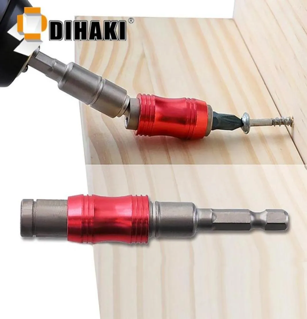 14039039 Hex Shank Magnetic Screwdriver Bit Holder Extension Bar 20 Degree Angle Adjustable Direction For Hand Tools1739960