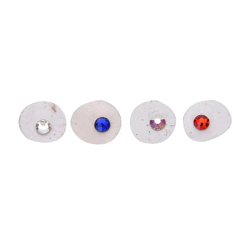 10 -stcs Acryl Diamant Dental Materiaal Tanden Blitsende studs Tooth Gems Sieradenkit met lijm tandkristal tanddecoratie