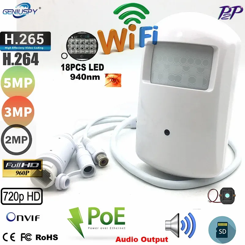 Cameras Wireless CCTV Security IR 720P 960P 1080P 3MP 5MP IP PIN THE